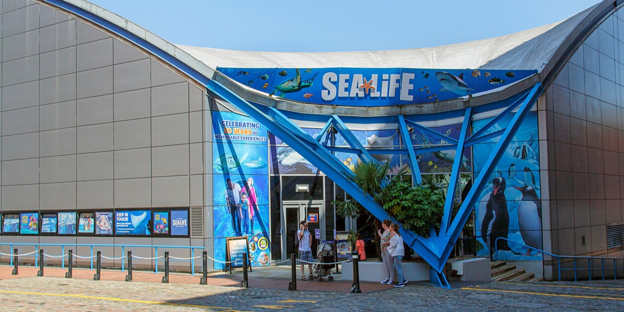 National Sea Life Centre Birmingham exterior building